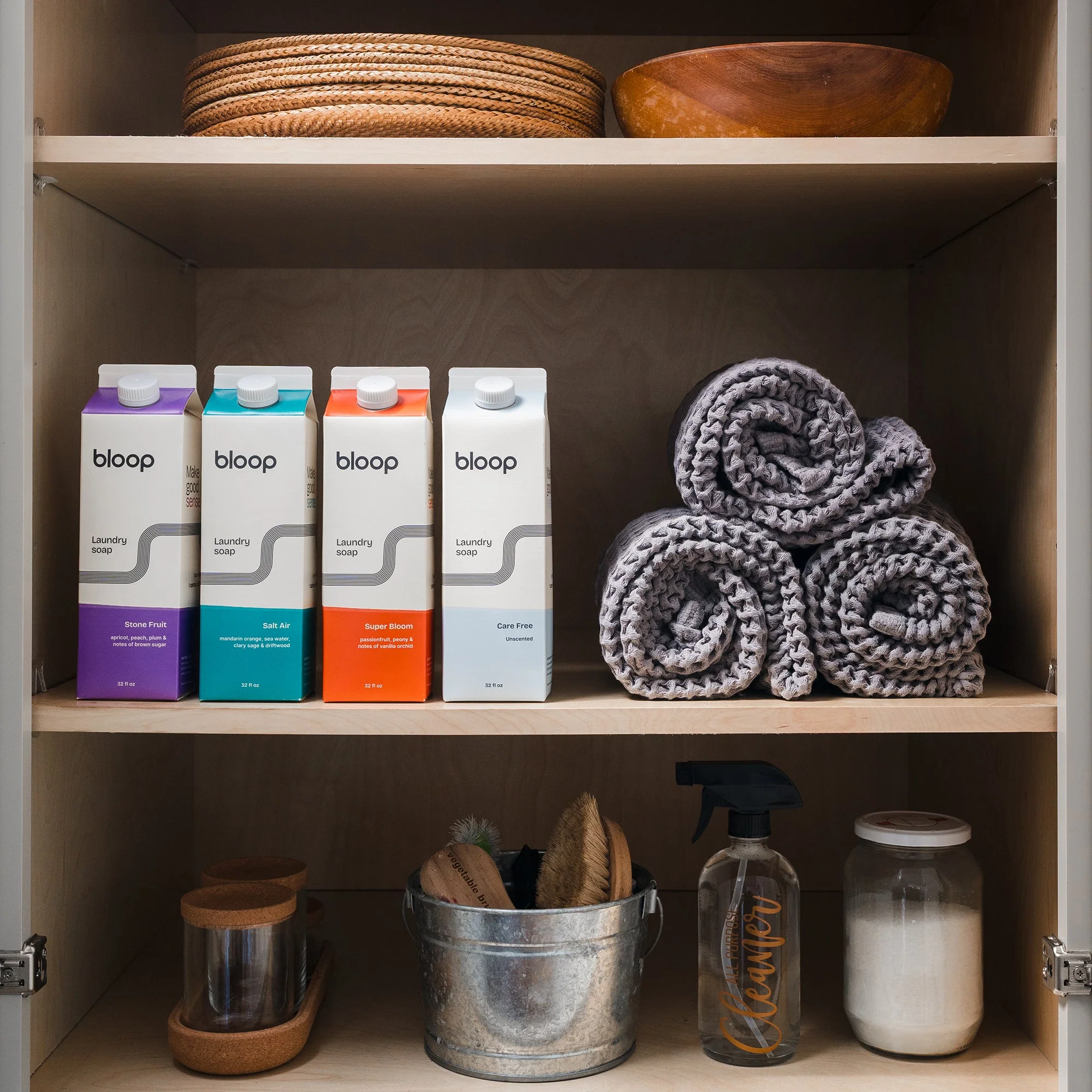 Natural Laundry Soap - (4) 32oz Cartons - Image 3