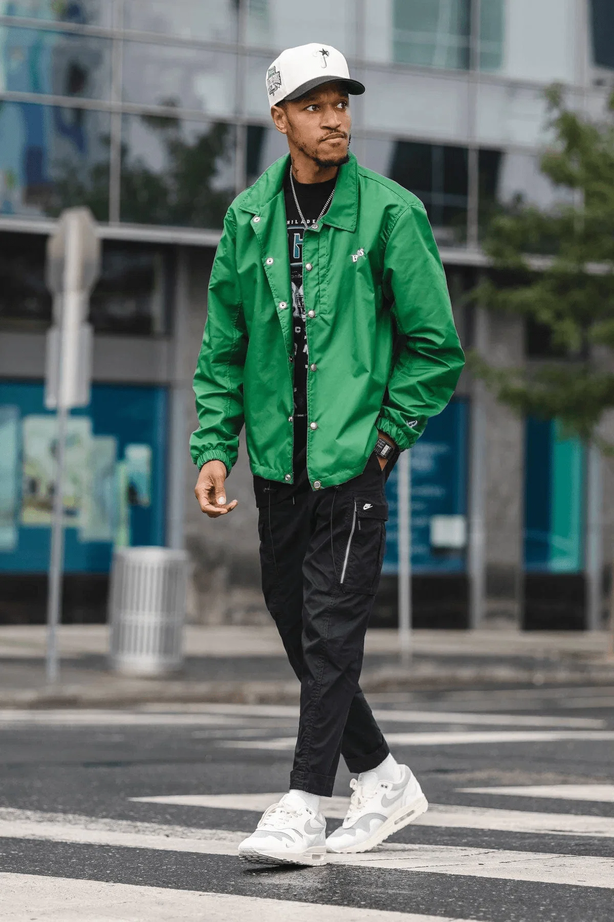 Philly Birds Coaches Windbreaker Jacket - Image 3