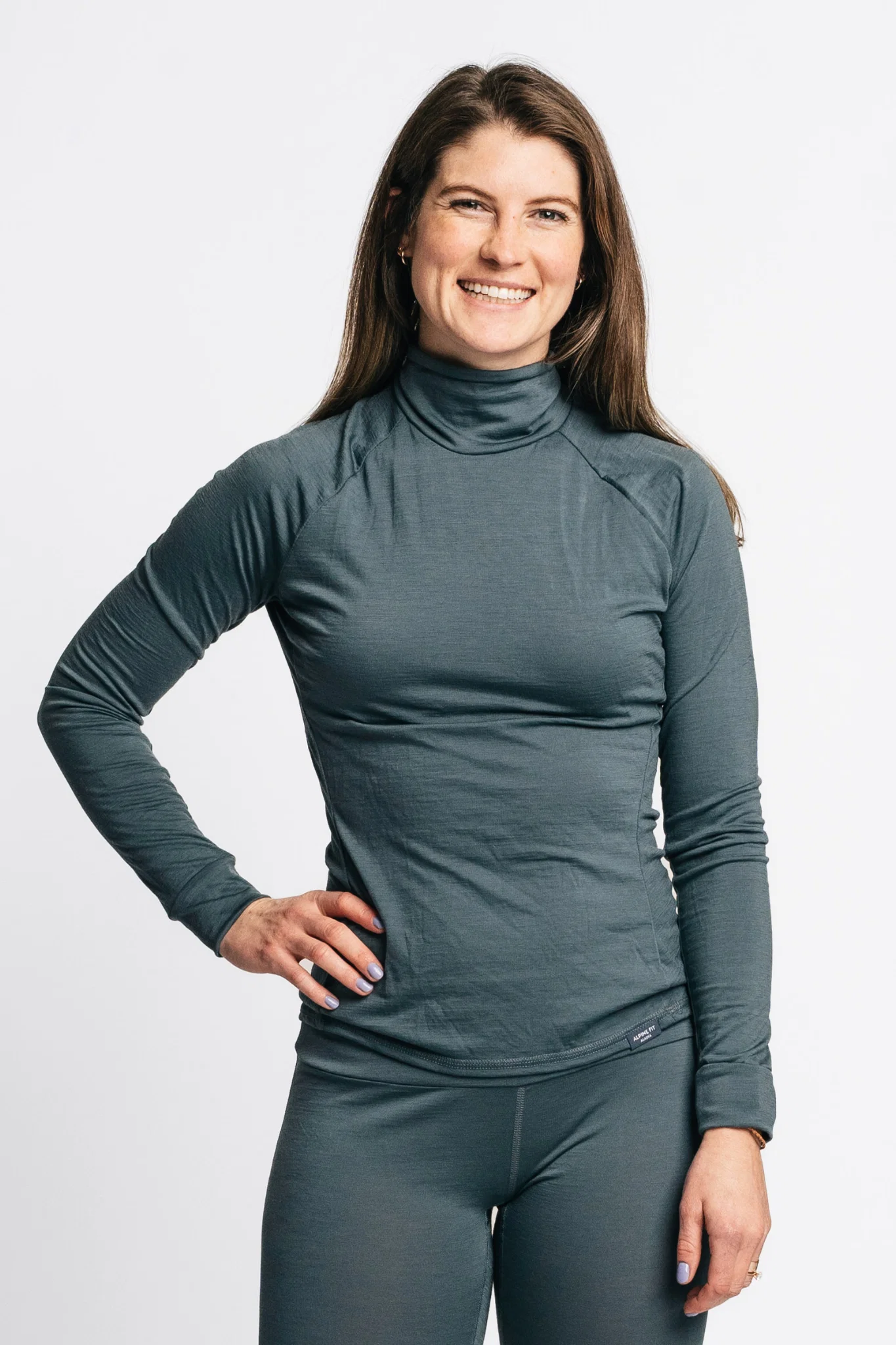 Merino Wool Isostatic Performance T-Neck Top - Image 18