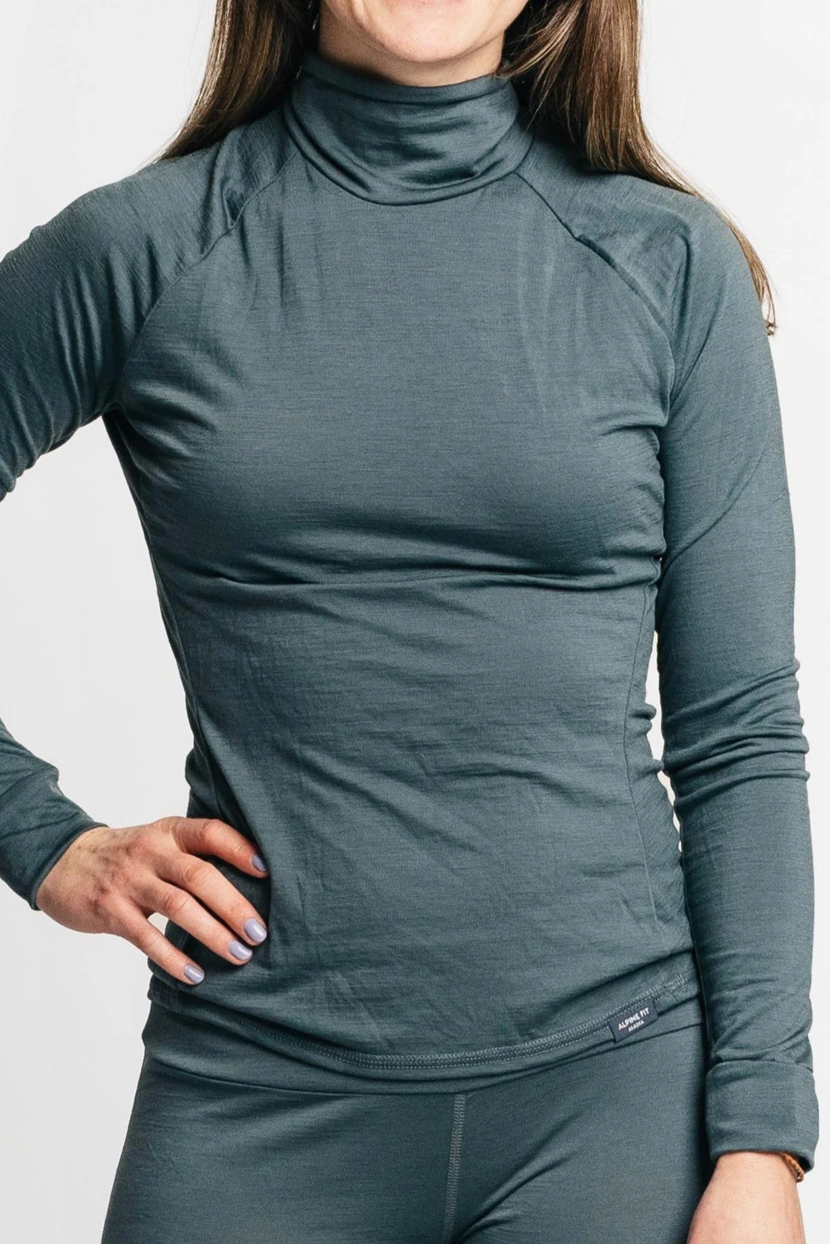 Merino Wool Isostatic Performance T-Neck Top - Image 21