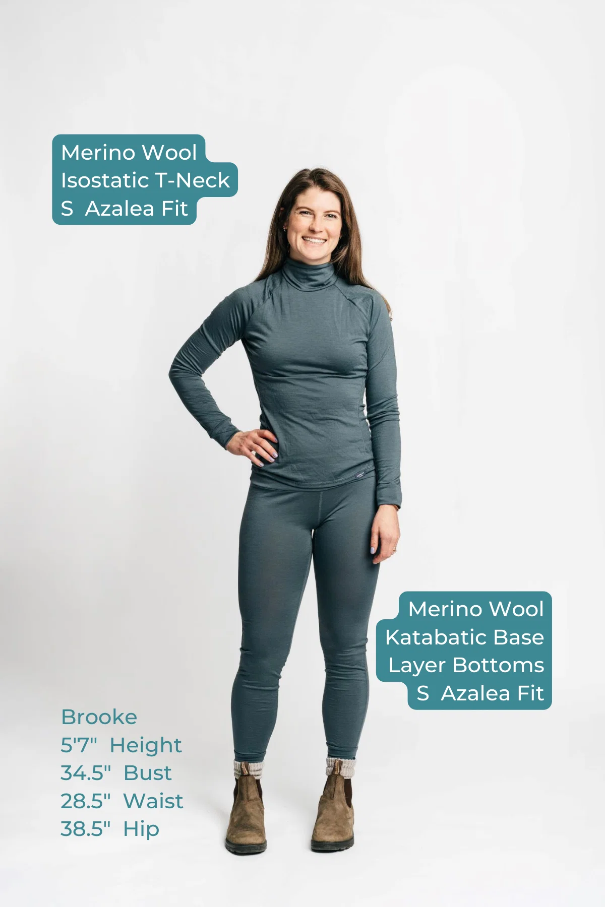 Merino Wool Isostatic Performance T-Neck Top - Image 7