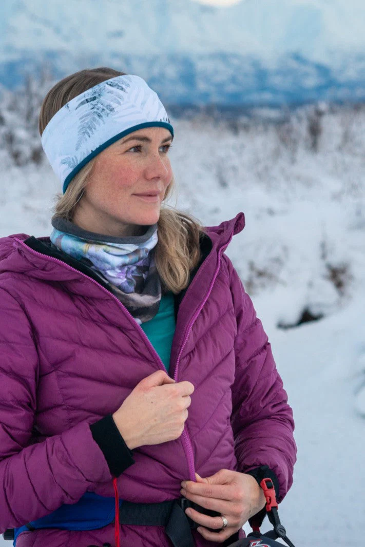 Mountain Recycled Fleece V Front Neck Warmer - Image 10