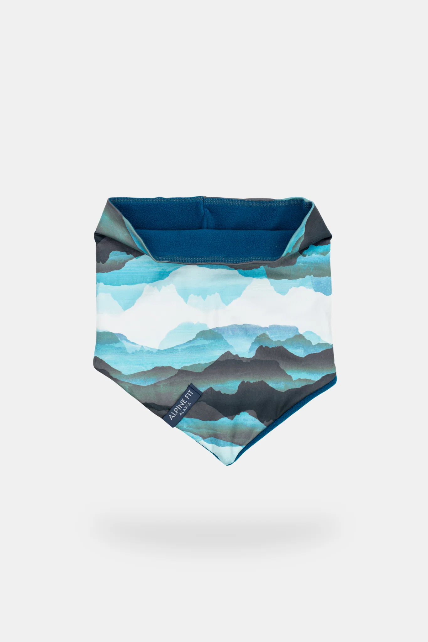 Mountain Recycled Fleece V Front Neck Warmer - Image 13