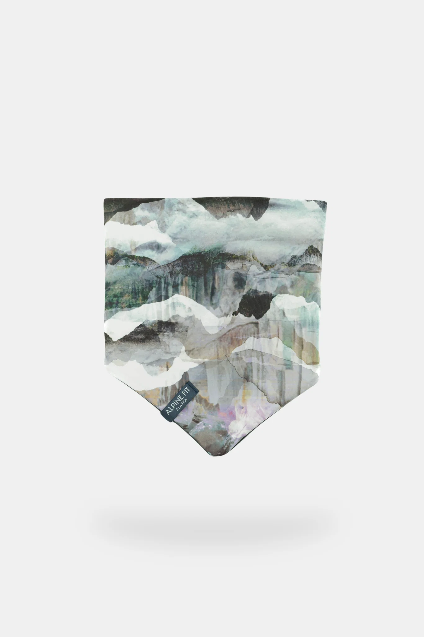 Mountain Recycled Fleece V Front Neck Warmer - Image 9