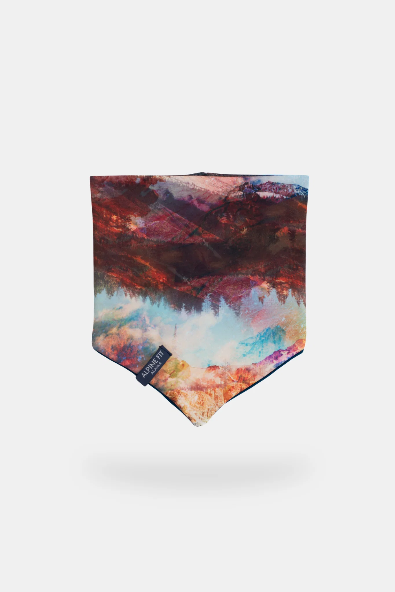 Mountain Merino Wool V Front Neck Warmer - Image 17