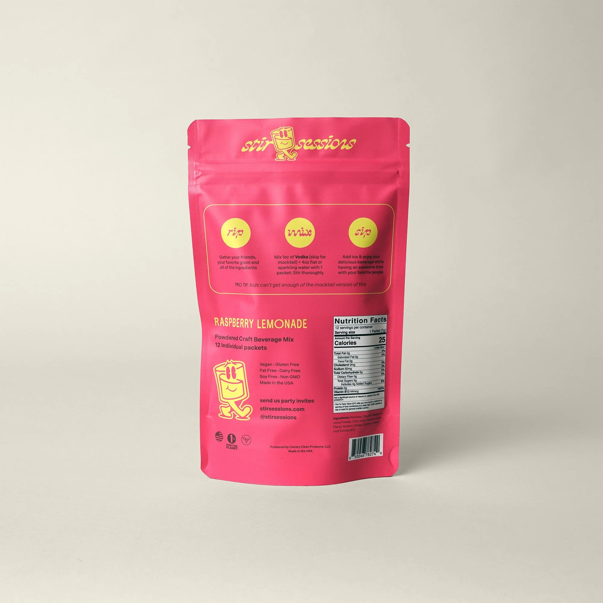 Raspberry Lemonade - 12 pack - Image 9