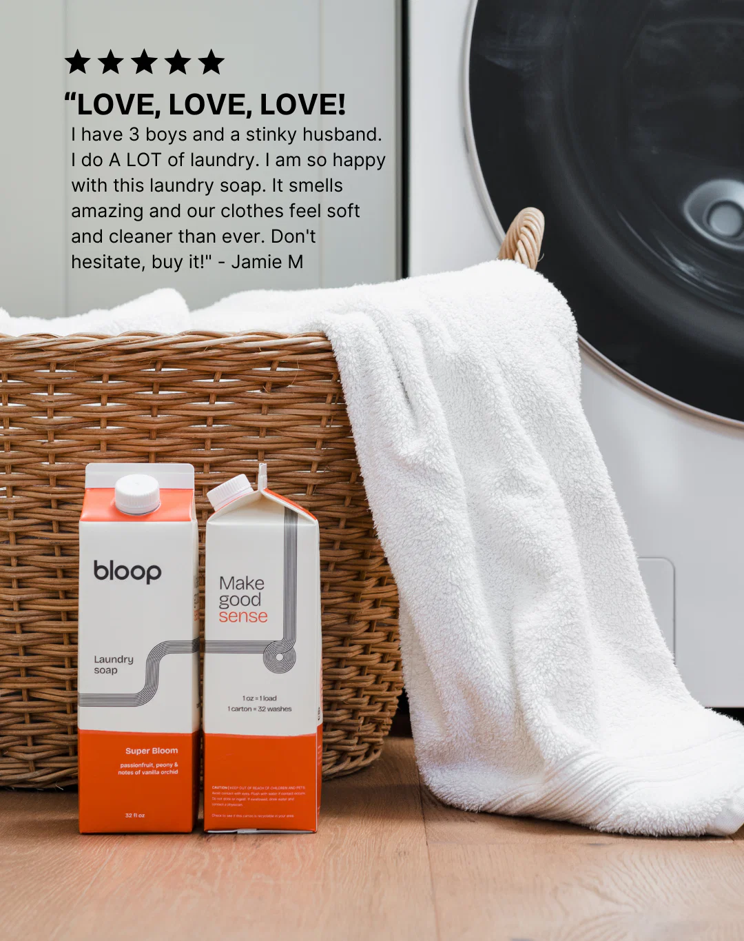 Super Bloom Natural Laundry Soap - 32 oz - Image 3