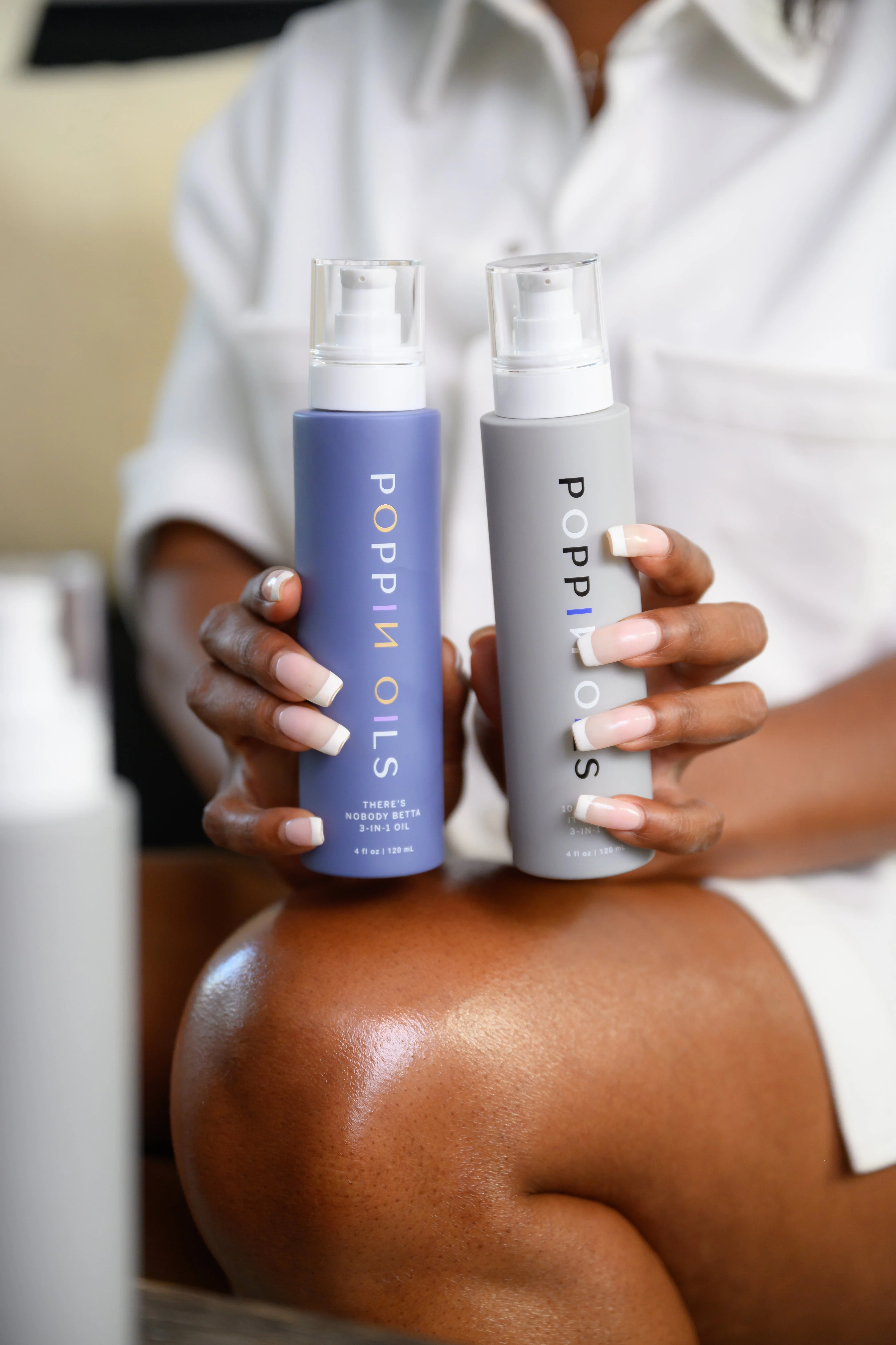 Hair & Body Oil Coconut Lavender Peppermint - 4 oz - Image 6